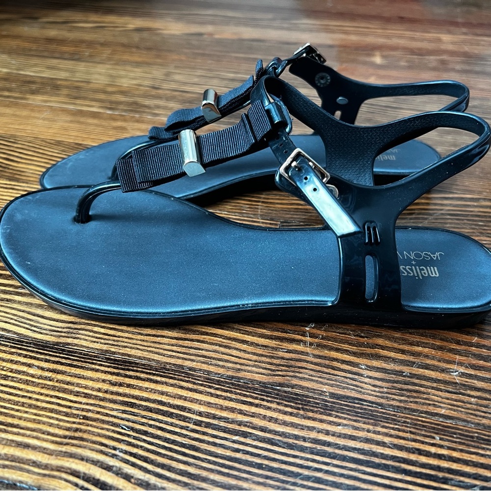 Melissa + Jason wu Black Sandals size 9